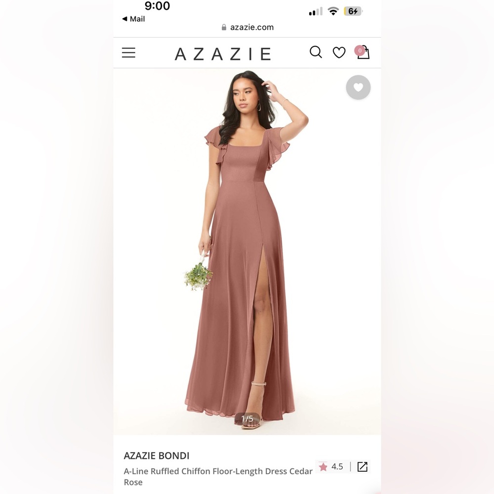 Azazie Bondi Bridesmaid Dress